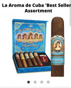 La Aroma de Cuba Best Seller Assortment w/Lighter